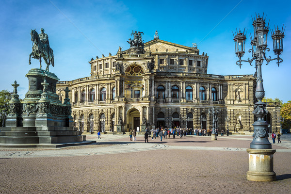 Opera house Dresden Stock photo © w20er