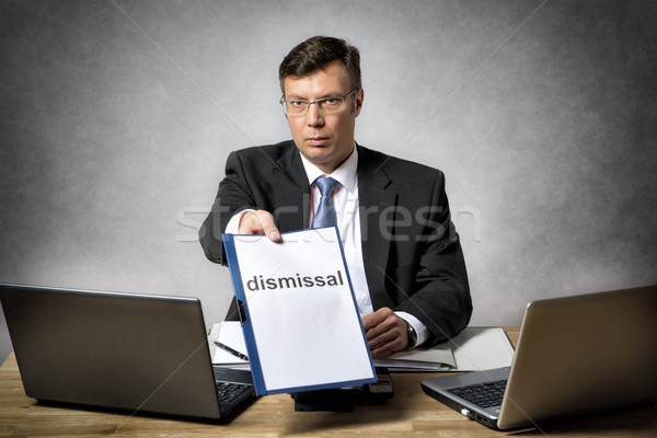 Boss dismiss somebody Stock photo © w20er