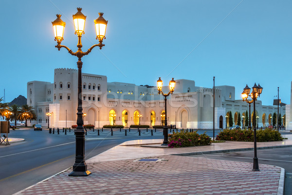Night scene Muscat Stock photo © w20er