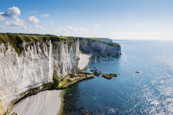 Alabaster coast Normandy Stock photo © w20er