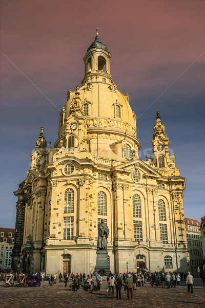 Church 'Frauenkirche' Dresden Germany Stock photo © w20er