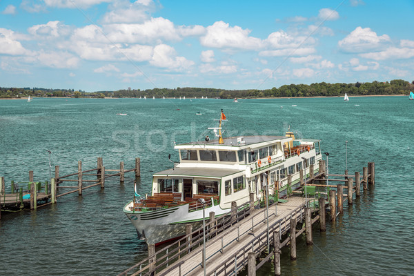 Passenger ship on Chiemsee in Germany Stock photo © w20er