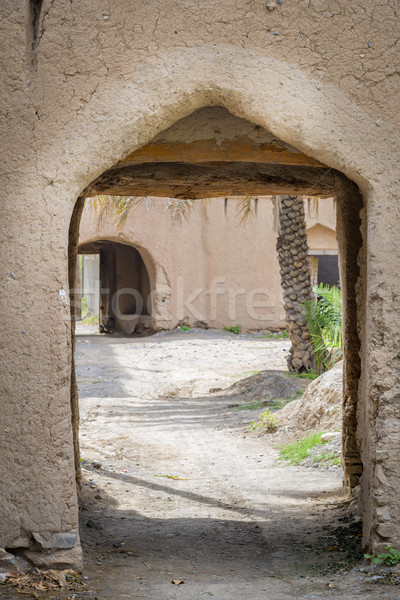 Archway Birkat al mud Stock photo © w20er