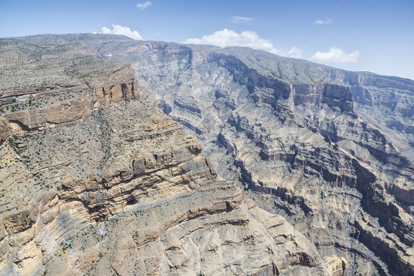 Canyon Jebel Shams Stock photo © w20er