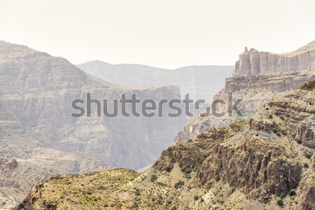 Landscape Jebel Akhdar Oman Stock photo © w20er