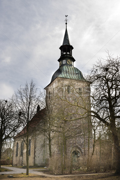 St. Christophorus Church Northern Germany Stock photo © w20er