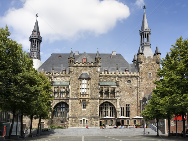 Town hall Aachen Stock photo © w20er