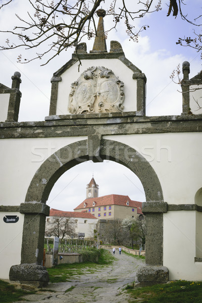 Gate Riegersburg Austria Stock photo © w20er