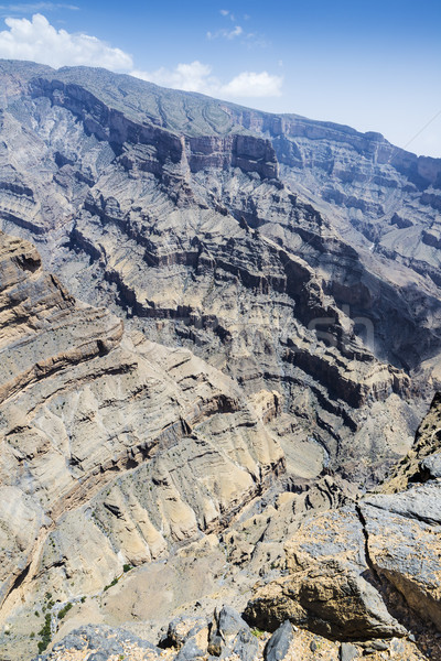 Canyon Jebel Shams Stock photo © w20er