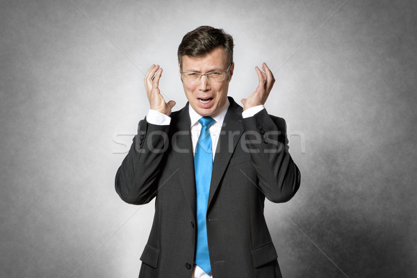 Frustrated business man Stock photo © w20er