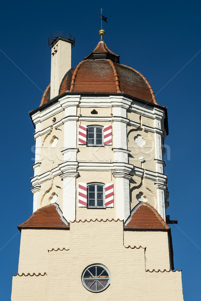 Tower of a city gate in a Bavarian town Stock photo © w20er