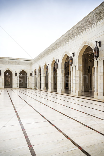 Foto d'archivio: Moschea · foto · costruzione · blu · culto · marmo