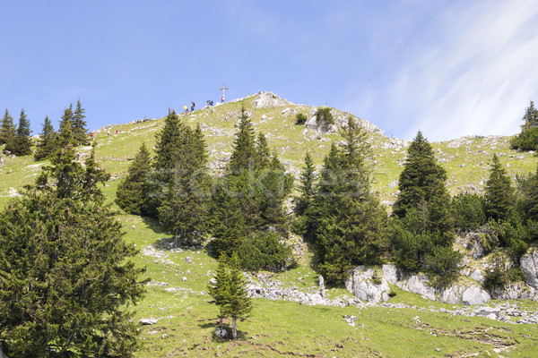 Summit Breitenstein Bavaria Alps Stock photo © w20er