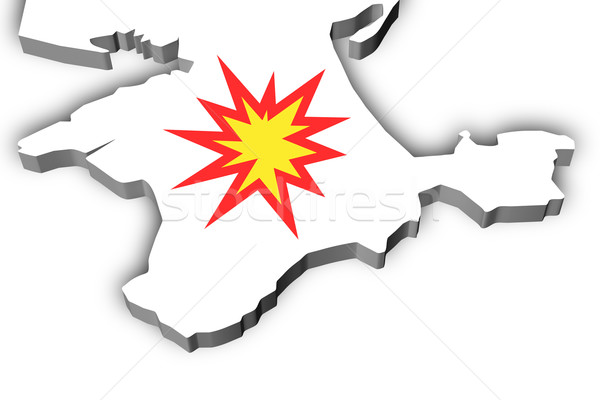 Illustration Crimea explosion Stock photo © w20er