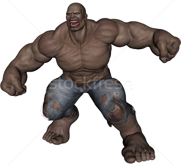 Monster man Stock photo © Wampa