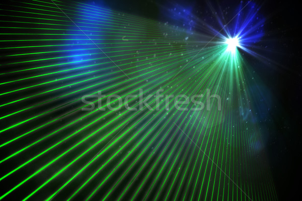 Stock photo: Digitally generated laser background