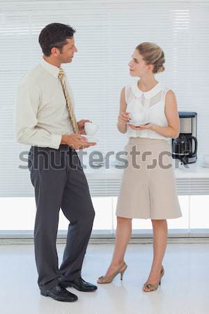 Doctor talking with her patient Stock photo © wavebreak_media