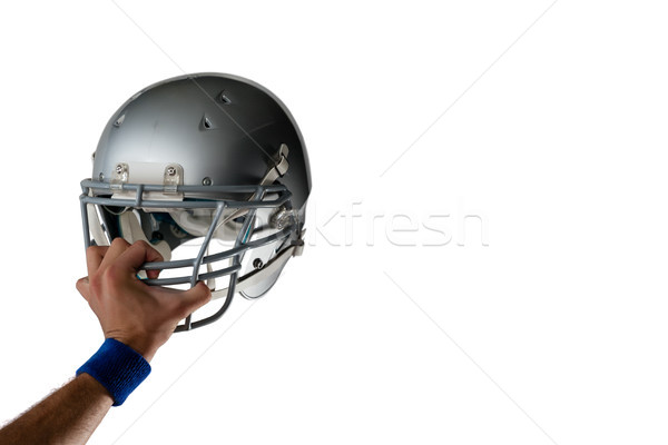 Сток-фото: изображение · стороны · шлема · белый · спорт