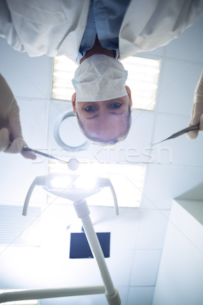 Kobiet dentysta stomatologicznych narzędzia kliniki Zdjęcia stock © wavebreak_media