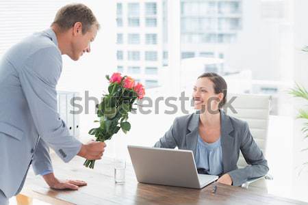 Businesswoman leaving office after being fired Stock photo © wavebreak_media