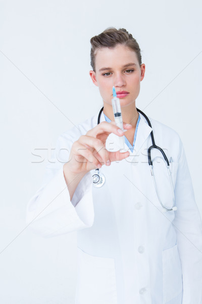 Medico siringa bianco medici Foto d'archivio © wavebreak_media