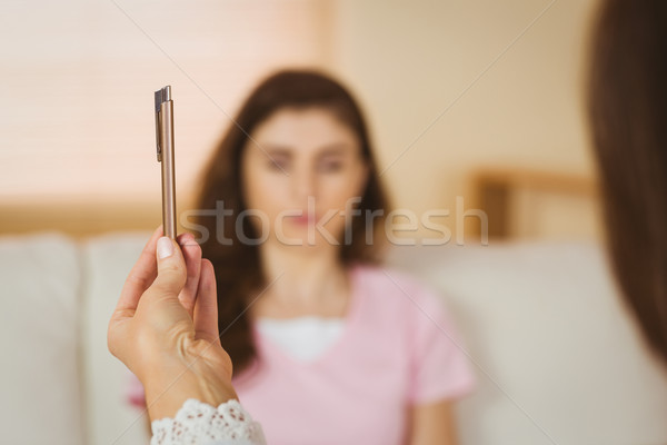 Pen patiënt vrouw helpen vrouwelijke Stockfoto © wavebreak_media