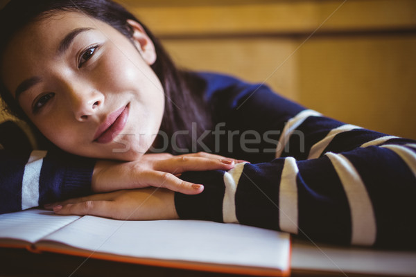 Smiling student in lecture hall  Stock photo © wavebreak_media
