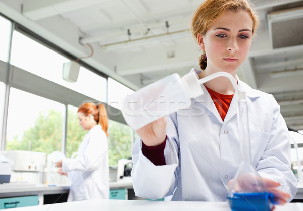 Science students working in a laboratory Stock photo © wavebreak_media