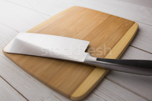 Grande faca tiro estúdio cozinha Foto stock © wavebreak_media