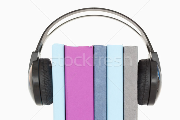 An audiobook concept against a white background Stock photo © wavebreak_media