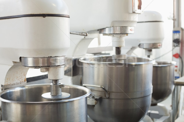 Industrial mixers on counter Stock photo © wavebreak_media