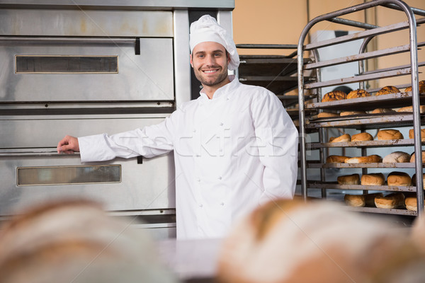 Feliz Baker profesional horno panadería Foto stock © wavebreak_media