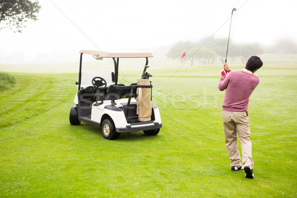 Golfista golf campo da golf sport verde Foto d'archivio © wavebreak_media