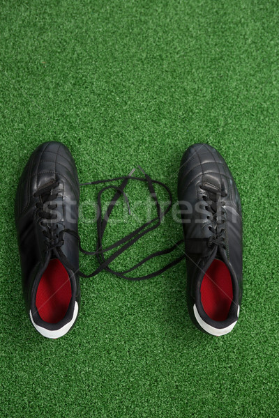 Grama artificial grama futebol verde jogo seguro Foto stock © wavebreak_media