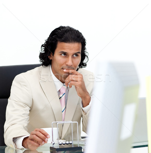 Etnische zakenman kantoor business man Stockfoto © wavebreak_media
