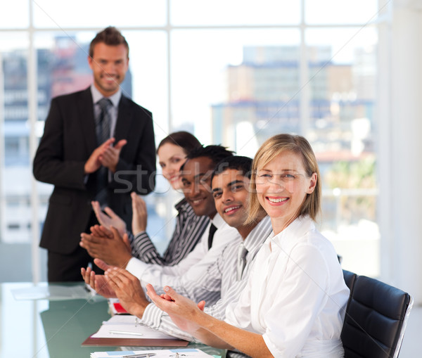 Senior leadership applauding in a meeting Stock photo © wavebreak_media
