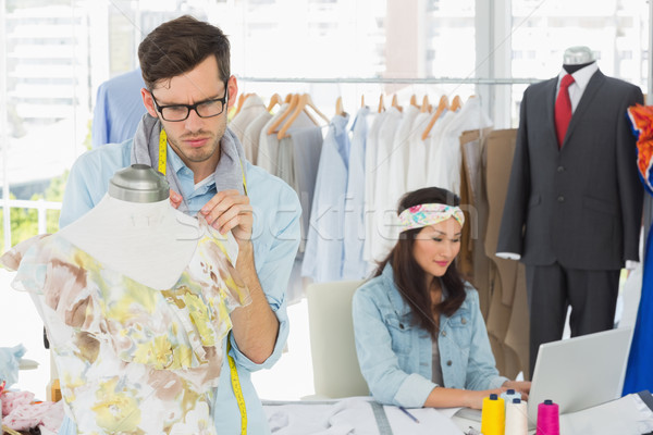 Fashion designers at work in bright studio Stock photo © wavebreak_media