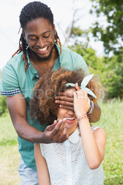 Young man about to propose to girlfriend Stock photo © wavebreak_media