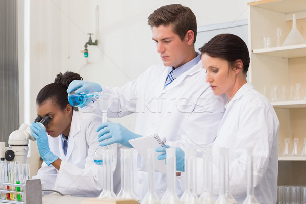 Scientists doing experimentations Stock photo © wavebreak_media