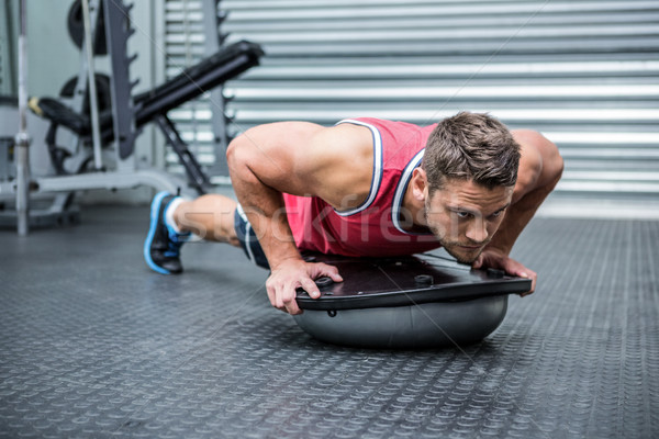 Kas adam top crossfit spor salonu sağlık Stok fotoğraf © wavebreak_media