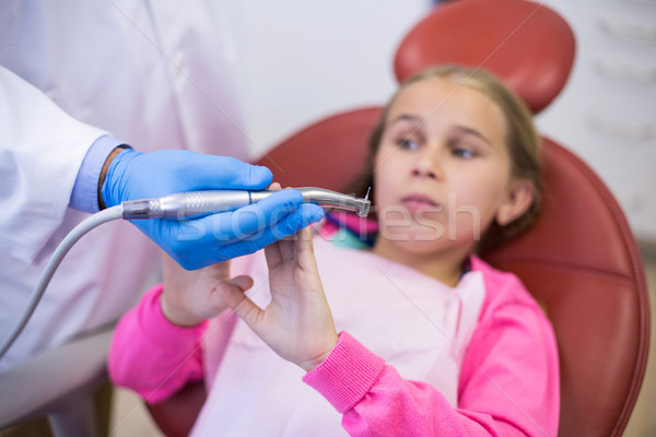 Giovani paziente paura dental uomo bambino Foto d'archivio © wavebreak_media