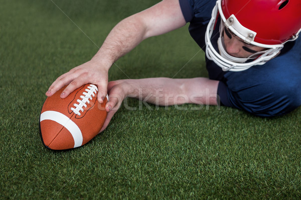 American football player scoring a touchdown Stock photo © wavebreak_media