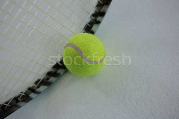 Balle de tennis raquette blanche affaires sport Photo stock © wavebreak_media