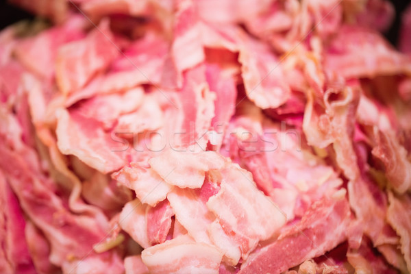 Schwerpunkt rot Fleisch Sammlung zusammen Supermarkt Stock foto © wavebreak_media