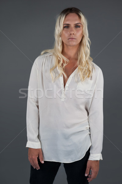 肖像 深刻 トランスジェンダー 女性 男 ストックフォト © wavebreak_media
