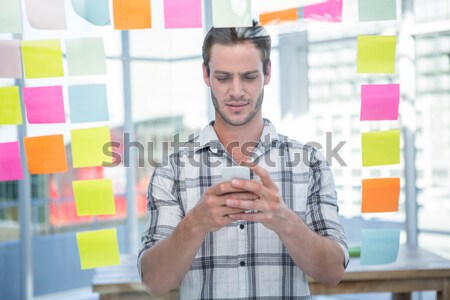 [[stock_photo]]: Affaires · écrit · sticky · notes · bureau · fenêtre