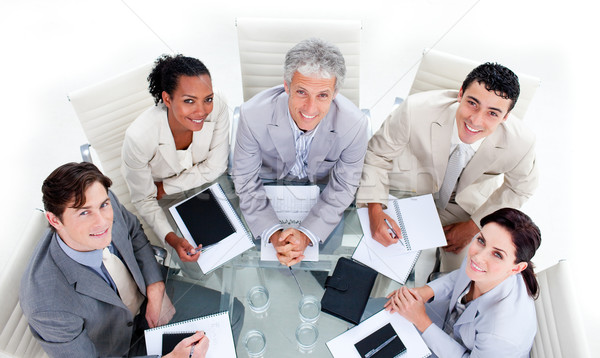 Successful business team having a brainstorming Stock photo © wavebreak_media