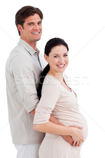 Jolly couple expecting a baby  Stock photo © wavebreak_media