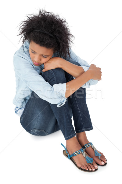 Full length of a sad young woman Stock photo © wavebreak_media