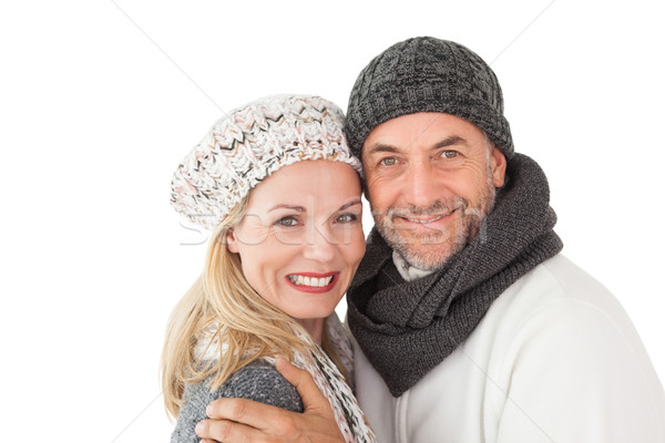 Mature couple in warm clothing Stock photo © wavebreak_media